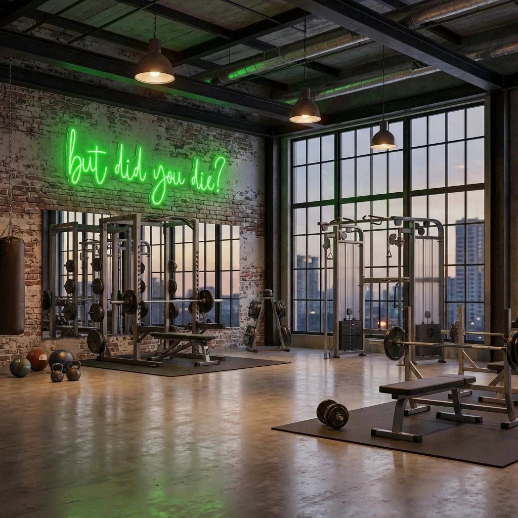 But Did You Die Led Neon Sign Light