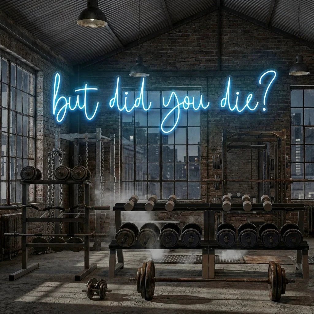 But Did You Die Led Neon Sign Light