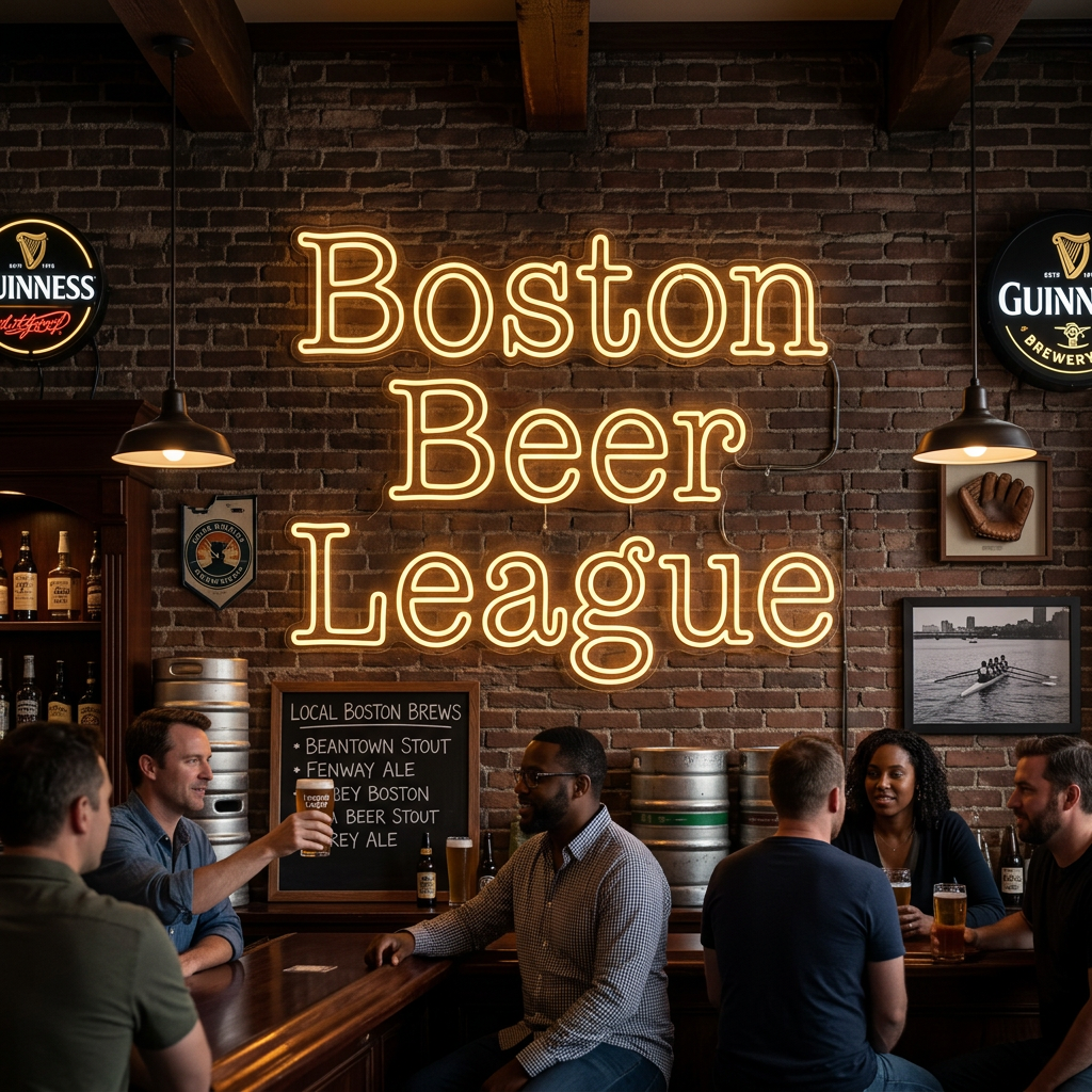 Custom Neon: Boston Beer Lea...