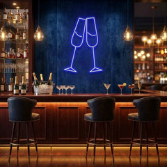 Champagne Led Neon Sign Light