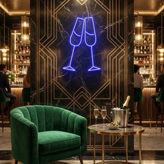 Champagne Led Neon Sign Light