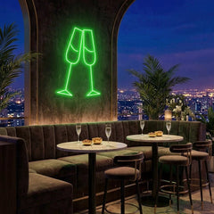 Champagne Led Neon Sign Light
