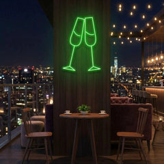 Champagne Led Neon Sign Light