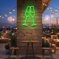 Champagne Led Neon Sign Light