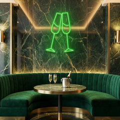 Champagne Led Neon Sign Light