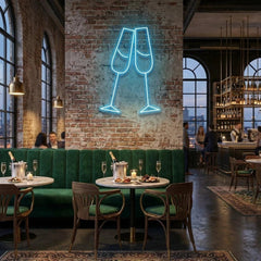 Champagne Led Neon Sign Light