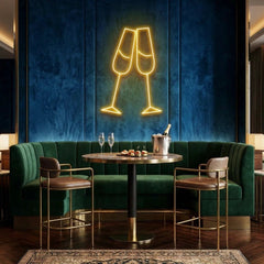 Champagne Led Neon Sign Light
