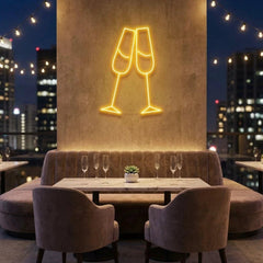 Champagne Led Neon Sign Light