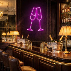 Champagne Led Neon Sign Light