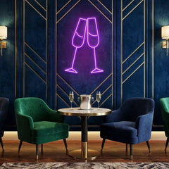 Champagne Led Neon Sign Light