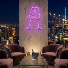 Champagne Led Neon Sign Light