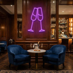 Champagne Led Neon Sign Light