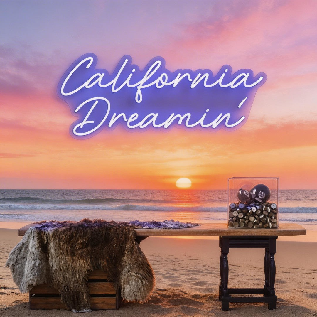 California Dreaming Neon Sign