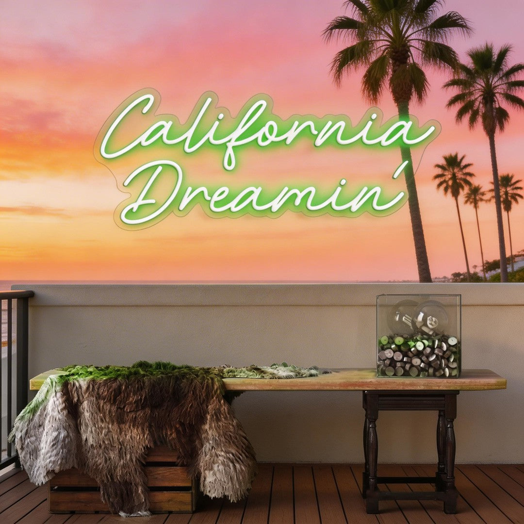 California Dreaming Neon Sign