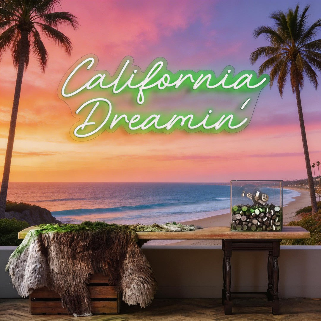 California Dreaming Neon Sign