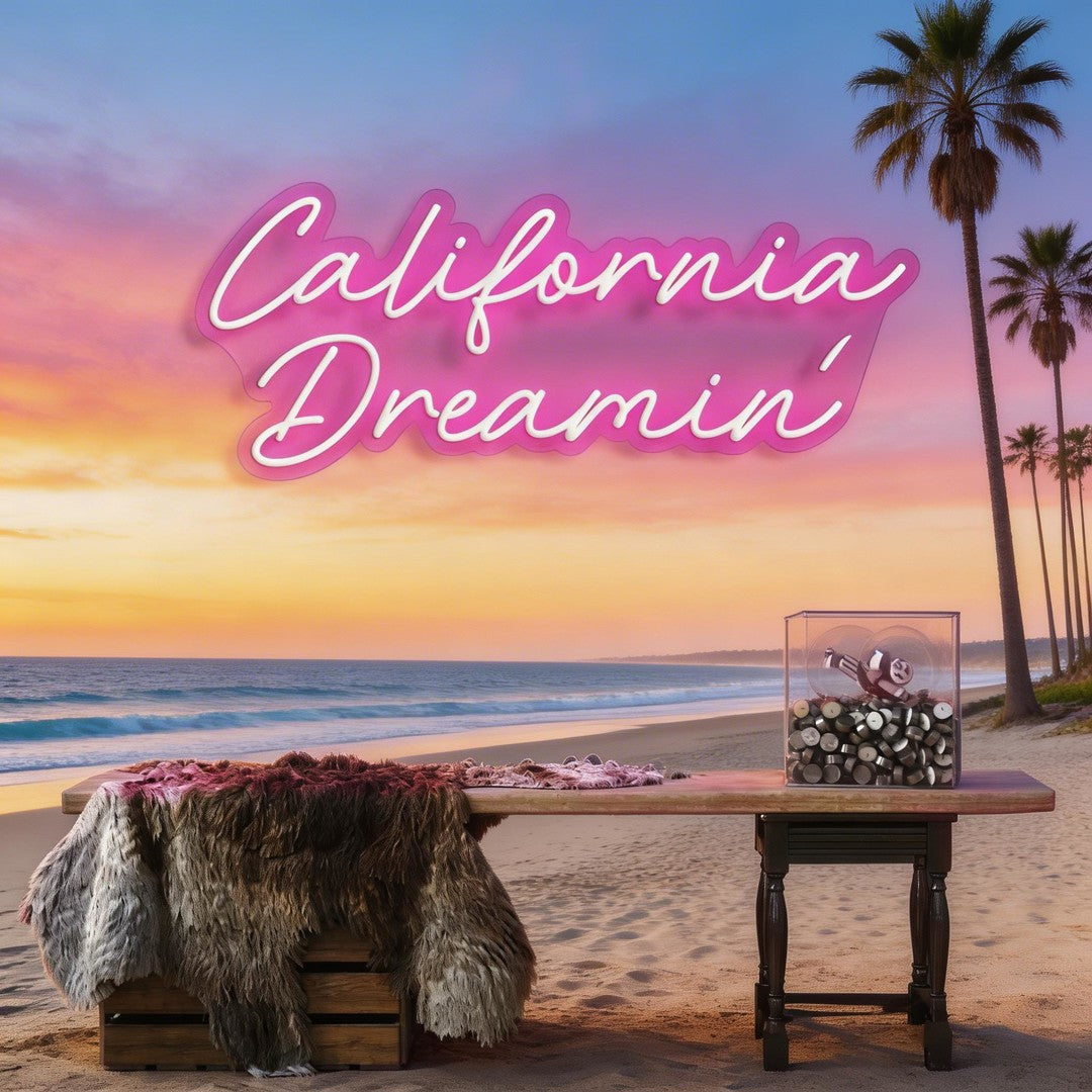 California Dreaming Neon Sign