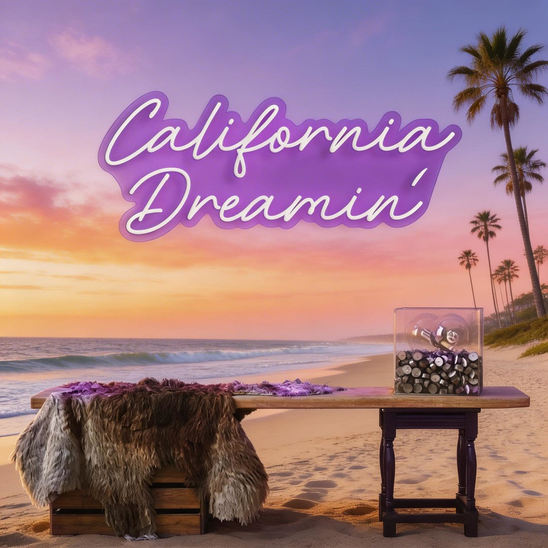 California Dreaming Neon Sign