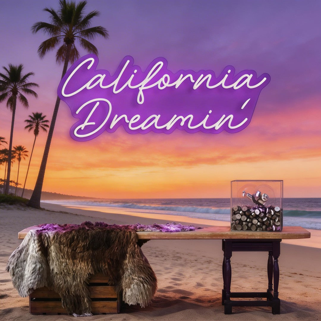 California Dreaming Neon Sign