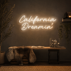 California Dreaming Neon Sign