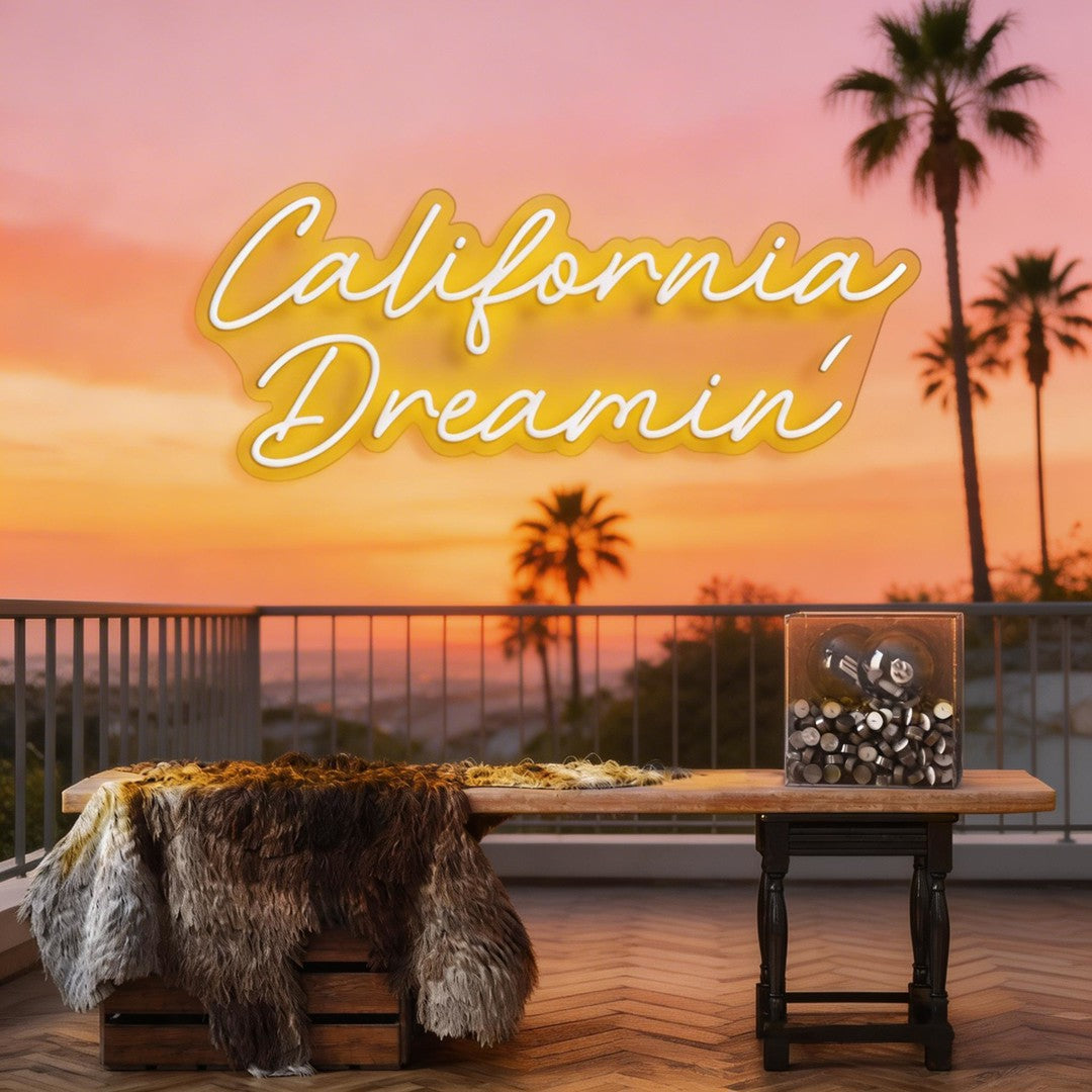 California Dreaming Neon Sign