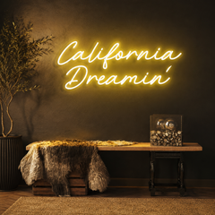 California Dreaming Neon Sign