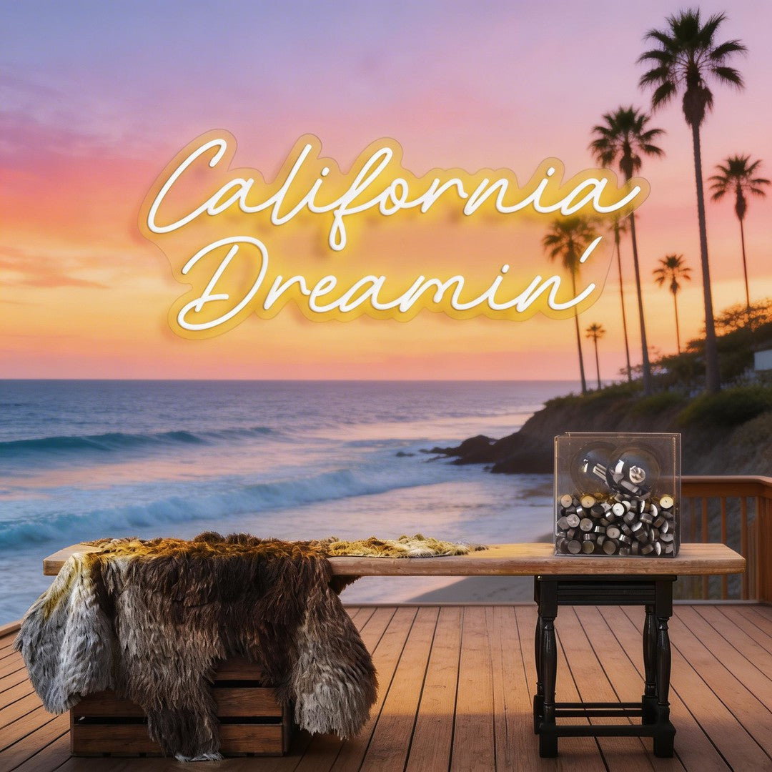 California Dreaming Neon Sign