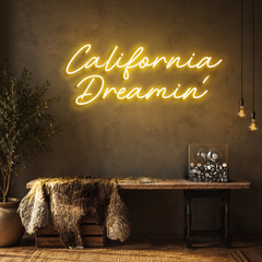 California Dreaming Neon Sign