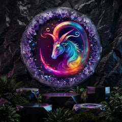 Capricorn Zodiac Horoscope Neon Sign