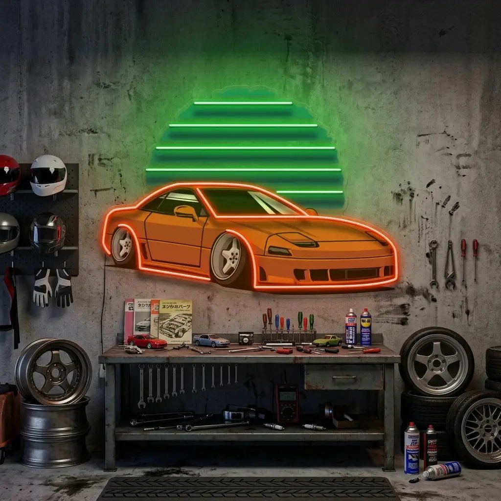 Car Concept LED Neon Sign Light Pop Art