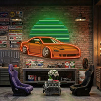 Car Concept LED Neon Sign Light Pop Art