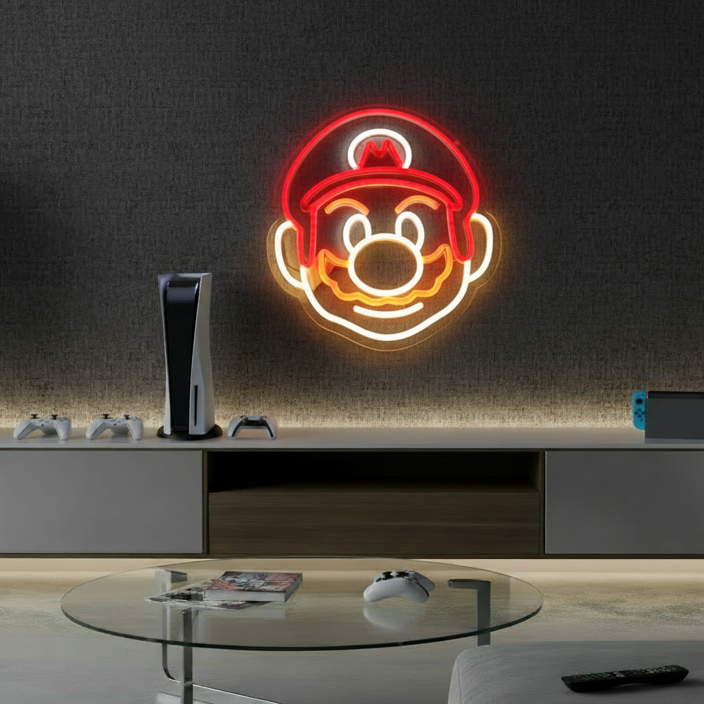 Cartoon Led Neon Sign Kids Room Decor Sign