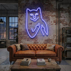 Cat Birdie Led Neon Sign Light