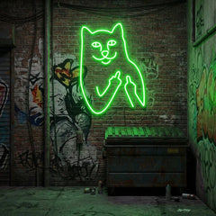 Cat Birdie Led Neon Sign Light