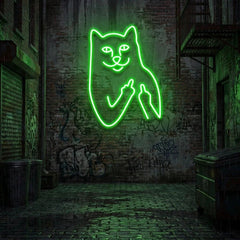 Cat Birdie Led Neon Sign Light