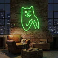 Cat Birdie Led Neon Sign Light