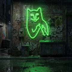 Cat Birdie Led Neon Sign Light