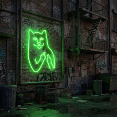 Cat Birdie Led Neon Sign Light