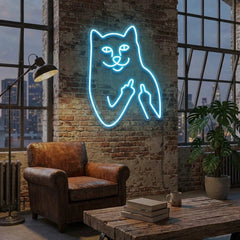 Cat Birdie Led Neon Sign Light