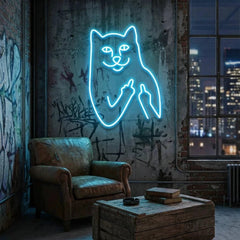 Cat Birdie Led Neon Sign Light