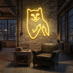 Cat Birdie Led Neon Sign Light