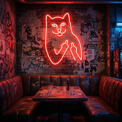 Cat Birdie Led Neon Sign Light