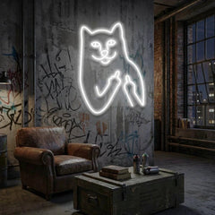 Cat Birdie Led Neon Sign Light