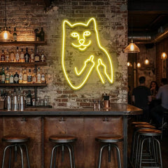 Cat Birdie Led Neon Sign Light