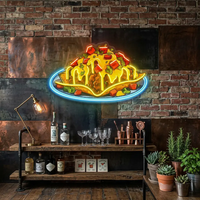 Chili Cheese Nachos LED Neon Sign Light Pop Art