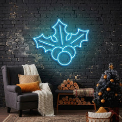 Christmas Holly Flex Neon Sign