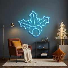Christmas Holly Flex Neon Sign