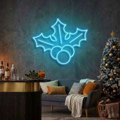 Christmas Holly Flex Neon Sign