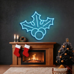 Christmas Holly Flex Neon Sign