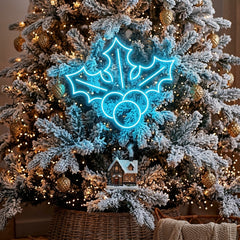 Christmas Holly Flex Neon Sign