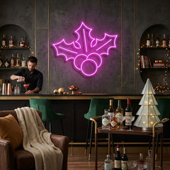 Christmas Holly Flex Neon Sign